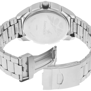 Fastrack Black & Silver