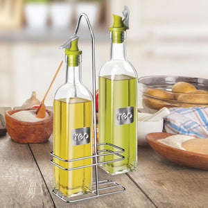 Swift Oil Dispencer 2 Pcs With Stand (Treo by Milton)