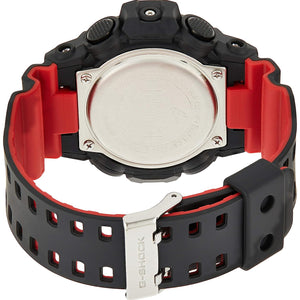 Casio G-Shock Black & Red Dial Men 53.4mm
