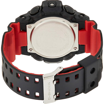 Casio G-Shock Black & Red Dial Men 53.4mm