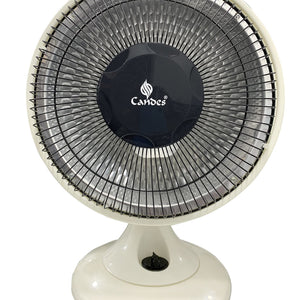 Candes Energy-Saving Noiseless Sun Room Heater with Oscillating Function, 700-750 Watts - Ivory