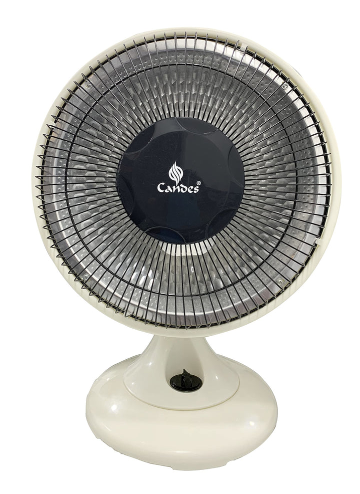 Candes Energy-Saving Noiseless Sun Room Heater with Oscillating Function, 700-750 Watts - Ivory