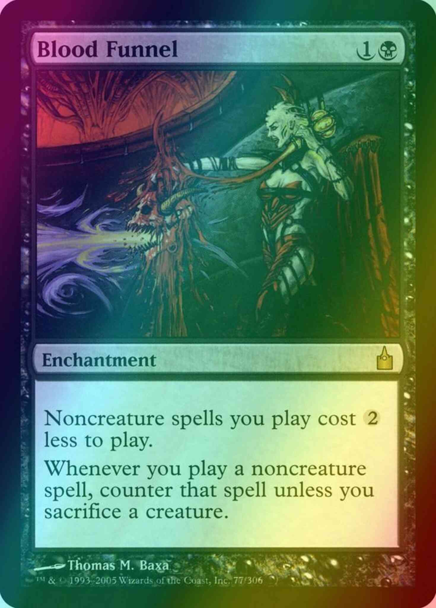 Blood Funnel [77] [Ravnica City Of Guilds] [Foil]