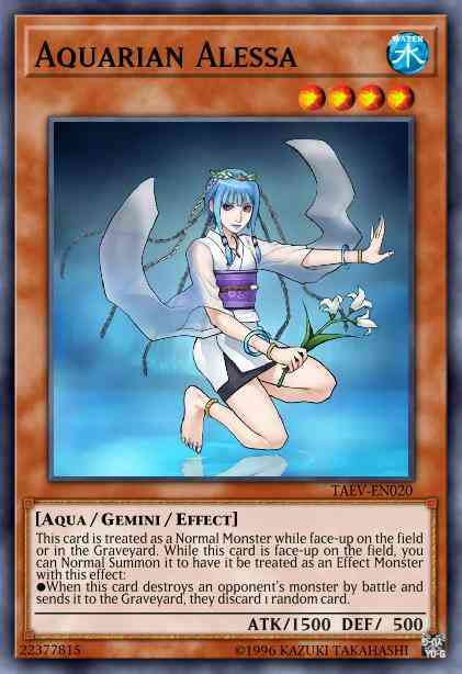 Aquarian Alessa - TAEV-EN020 - Ultimate Rare - 1st Edition