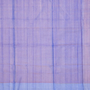 Yellow Handloom Uppada Plain Silk Saree With Purple Border