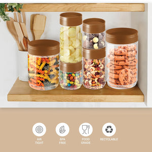 Stack It Round Jar Set 9 Pcs (Milton)