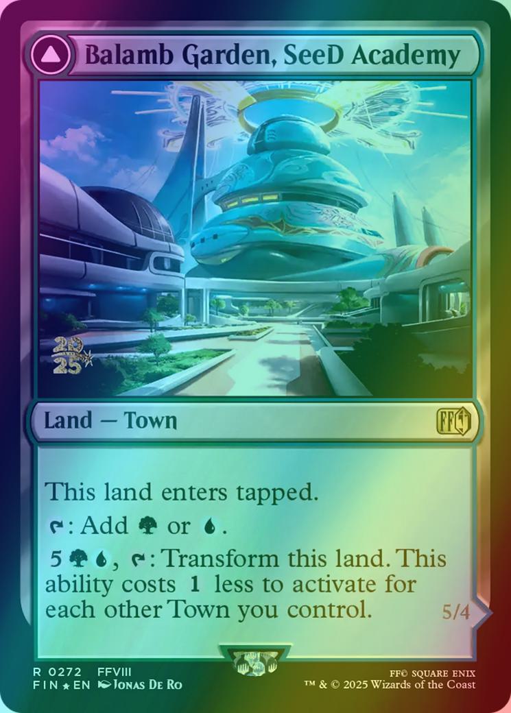 Balamb Garden, SeeD Academy // Balamb Garden, Airborne [272s] [Prerelease] [FINAL FANTASY: Promos] [Foil]