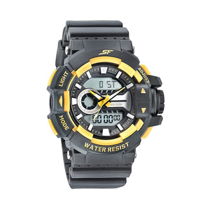 SF Hustler Black & Yellow Analog-Digital