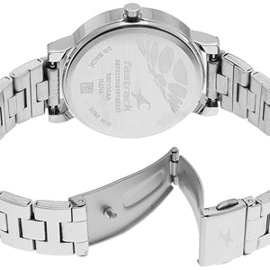 Fundamentals White Dial & Stainless Steel Strap