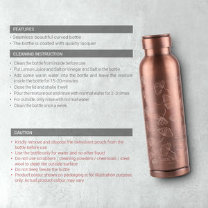 Copper Elegante Bottle Gift Set (Milton)