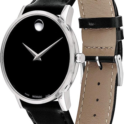 Movado Museum Classic Black Dial Men 40mm