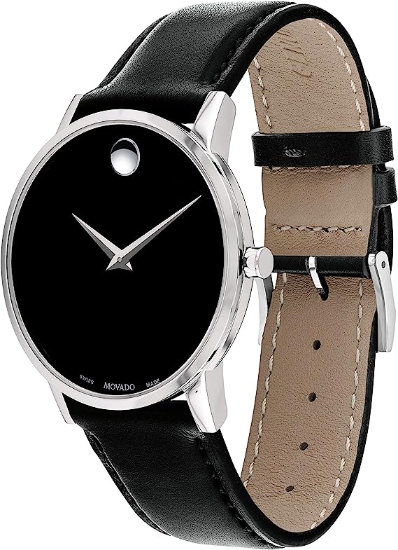 Movado Museum Classic Black Dial Men 40mm
