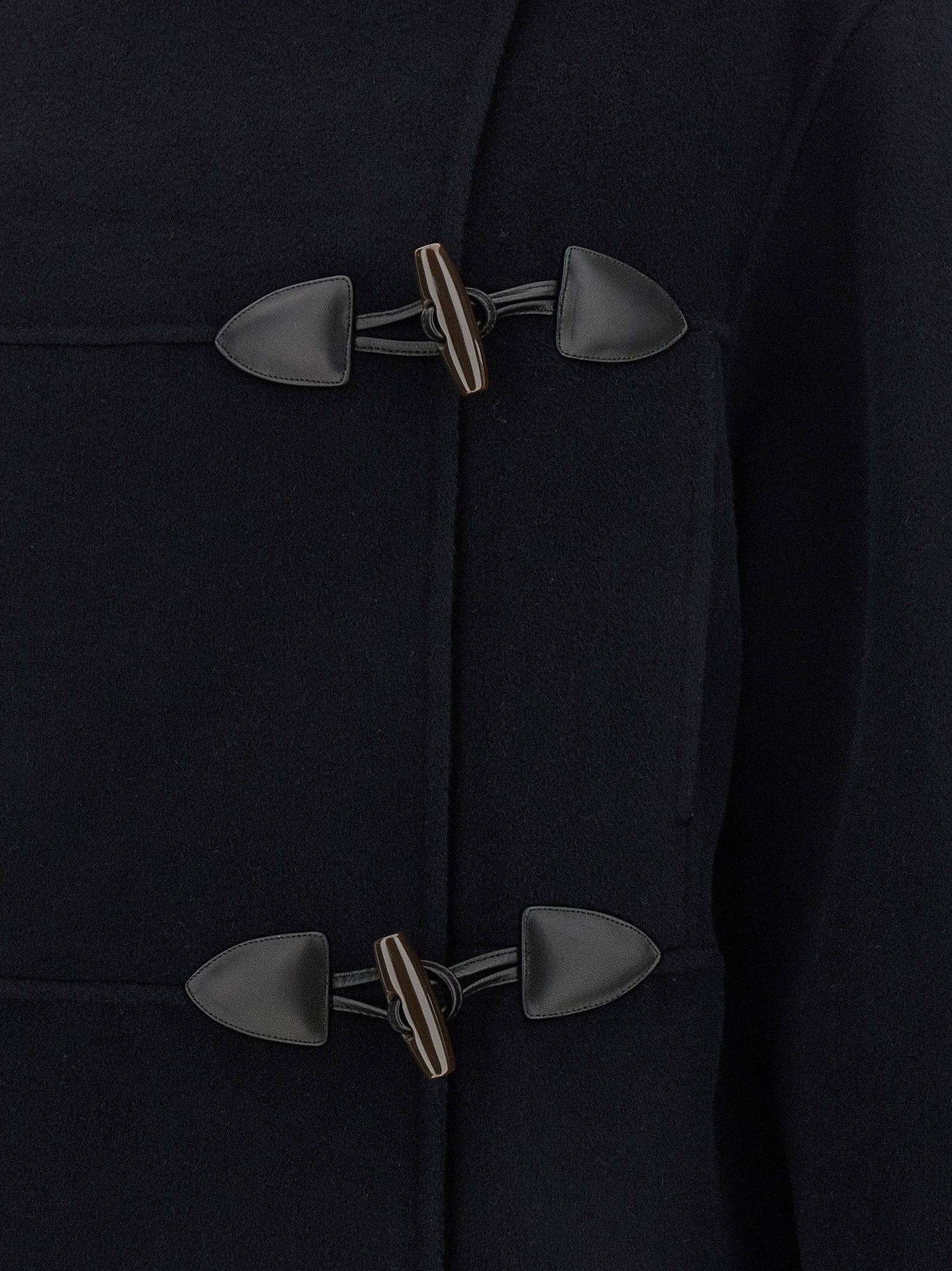 Rohe Duffle Reversible Coat With Alamari