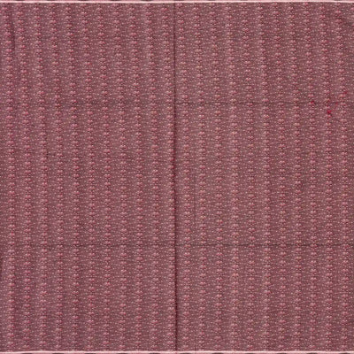 Beige Handloom Village Cotton Saree With Mango Motifs