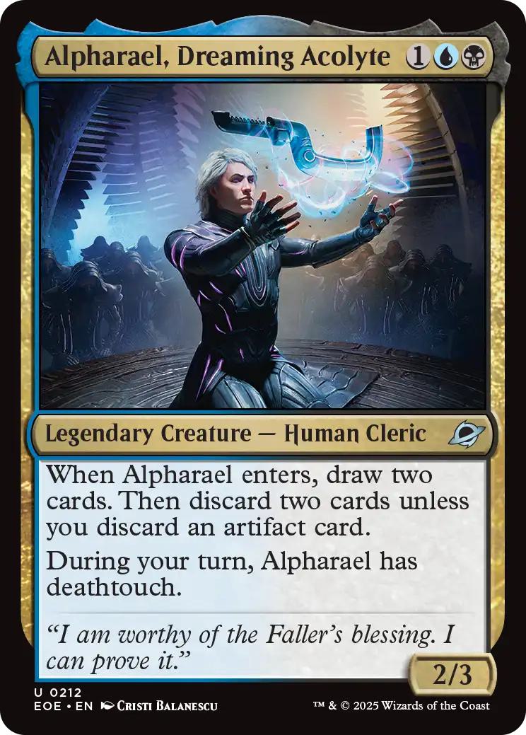 Alpharael, Dreaming Acolyte [212] [Edge of Eternities] [Non-Foil]