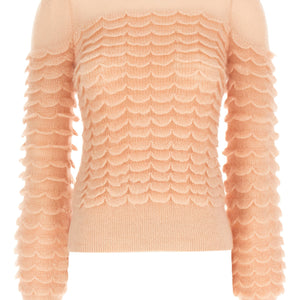 Zimmermann Hypnotic Scallop Sweater