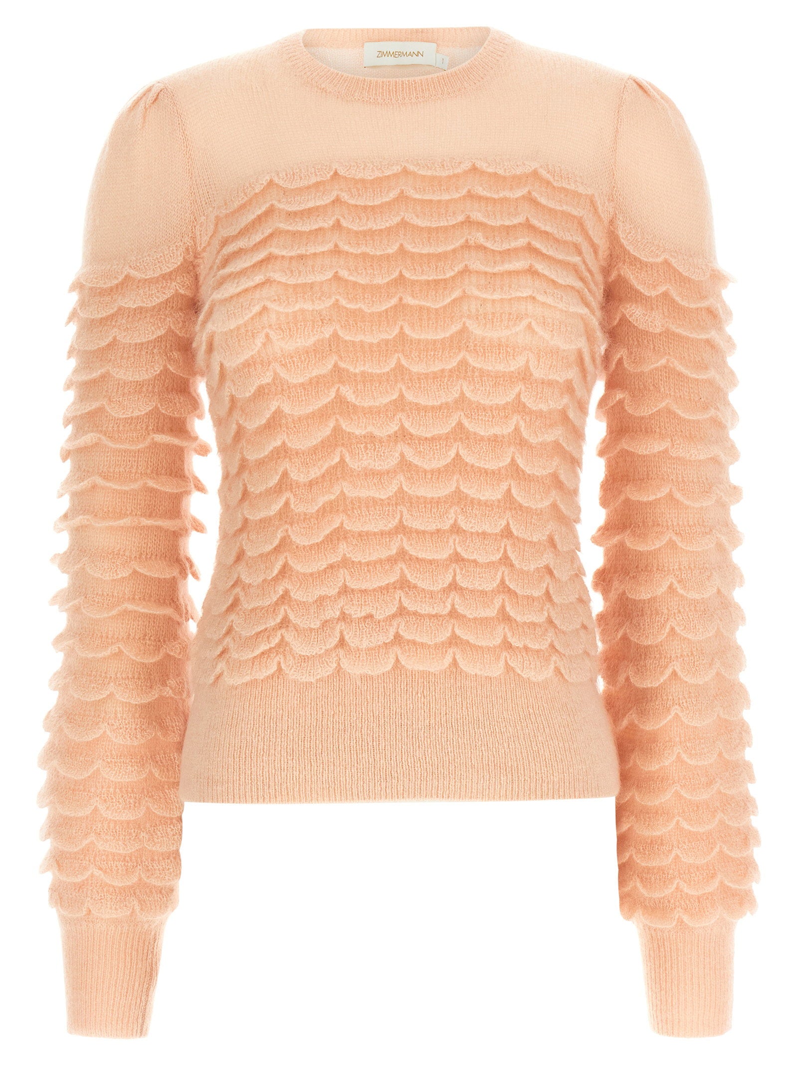 Zimmermann Hypnotic Scallop Sweater