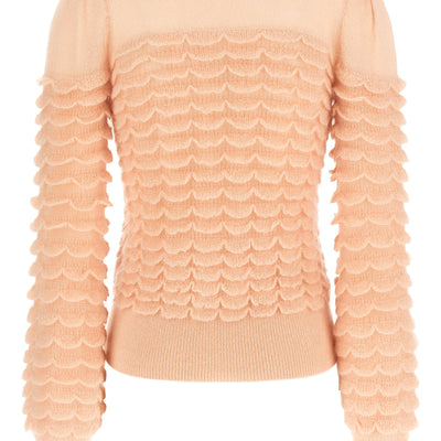 Zimmermann Hypnotic Scallop Sweater