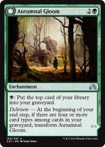 Autumnal Gloom // Ancient of the Equinox [194] [Shadows over Innistrad] [Non-Foil]