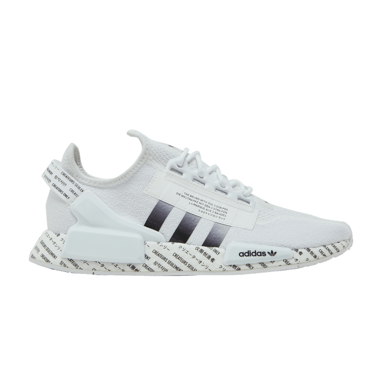 adidas NMD R1 V2 Script White