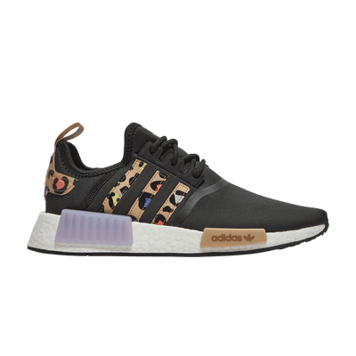 adidas NMD R1 Black Purple Leopard (Women's)