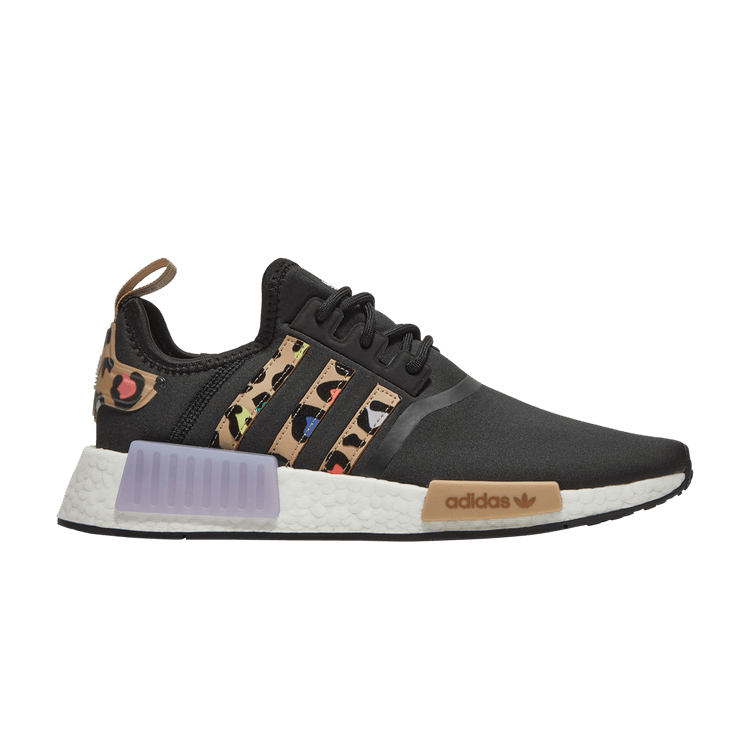adidas NMD R1 Black Purple Leopard (Women's)