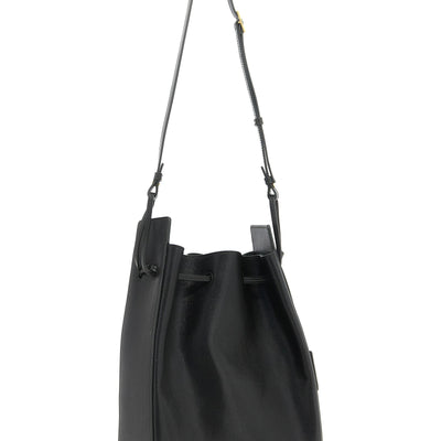 Saint Laurent Large Leather Bucket Bag