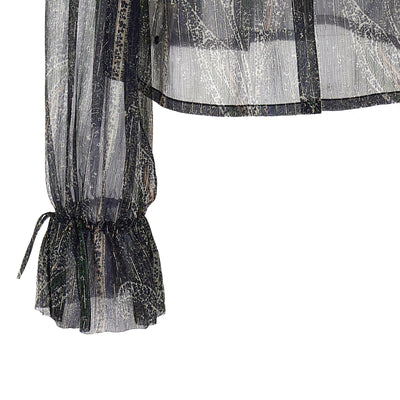 Saint Laurent Lurex Blouse