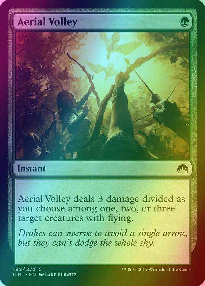 Aerial Volley [168] [Magic Origins] [Foil]