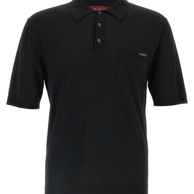 Intarsio Gucci Polo Shirt