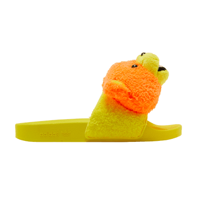 adidas JS Adilette Jeremy Scott Teddy Yellow