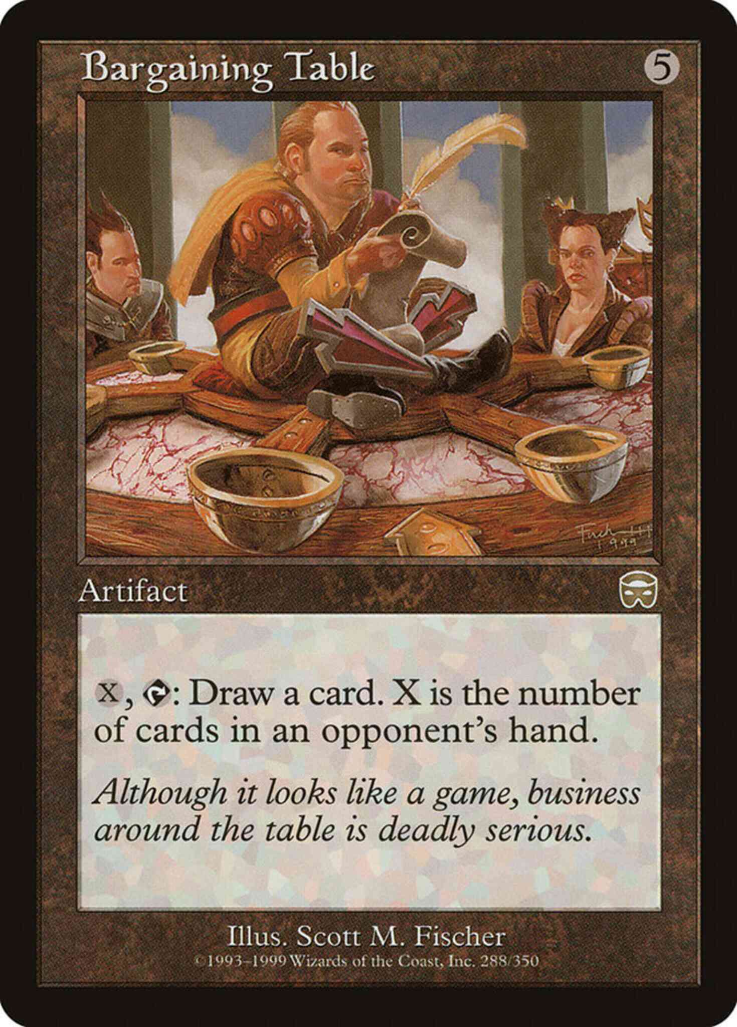 Bargaining Table [288] [Mercadian Masques] [Non-Foil]