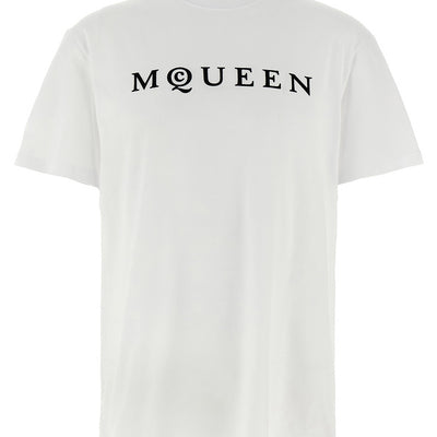 Alexander McQueen Flocked Mcqueen T-shirt