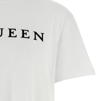 Alexander McQueen Flocked Mcqueen T-shirt