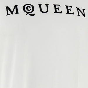 Alexander McQueen Flocked Mcqueen T-shirt