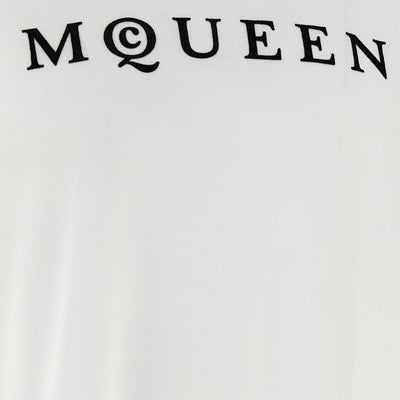 Alexander McQueen Flocked Mcqueen T-shirt