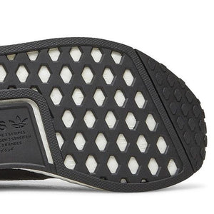 adidas NMD R1 Refined Core Black Cloud White Red (GS)