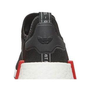 adidas NMD R1 Refined Core Black Cloud White Red (GS)