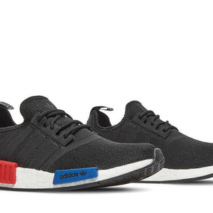 adidas NMD R1 Refined Core Black Cloud White Red (GS)