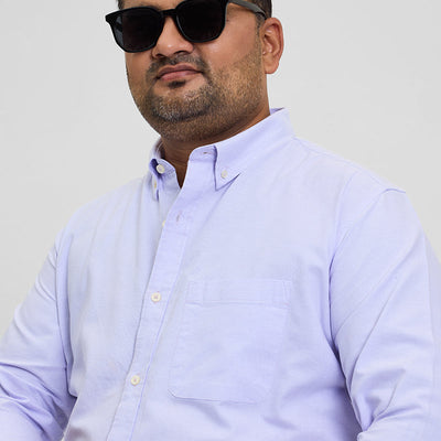 Light Blue Button Down Regular Fit Shirt