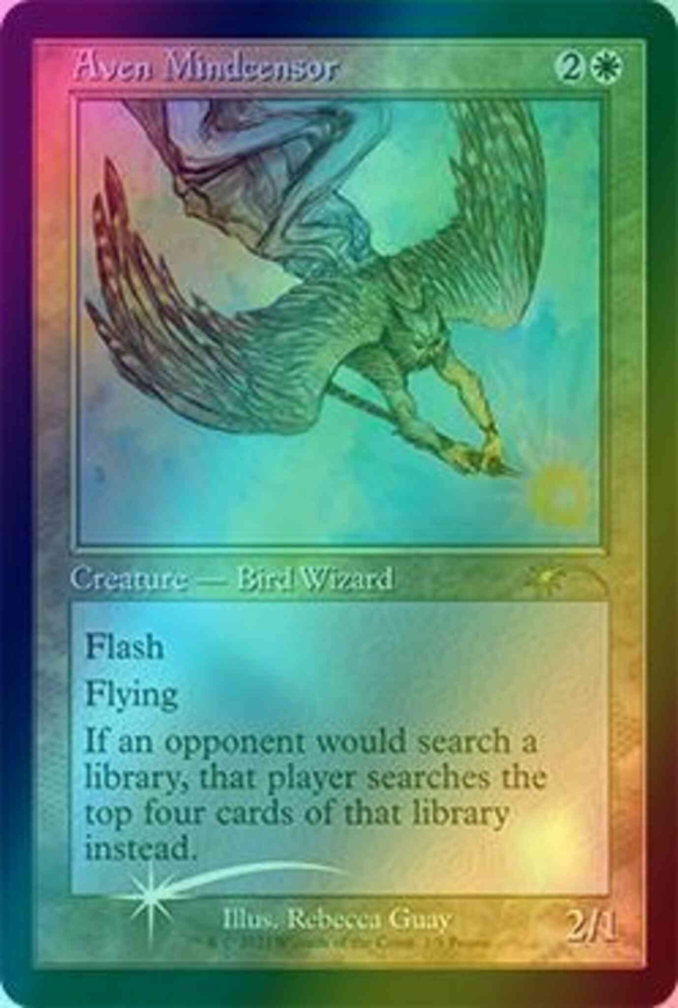 Aven Mindcensor [1] [Retro Frame] [Love Your LGS 2021] [Foil]