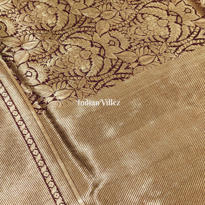 Janhvi Kapoor Inspired Pure Designer Katan Banarasi Saree