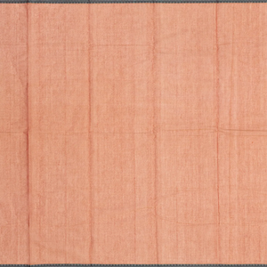 Peach Handloom Kanchi Cotton Saree With Annam & Mango Buttas