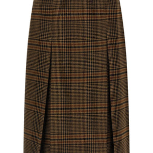 Saint Laurent Prince Of Wales Skirt
