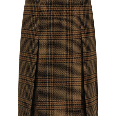 Saint Laurent Prince Of Wales Skirt