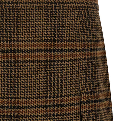 Saint Laurent Prince Of Wales Skirt