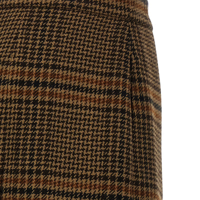 Saint Laurent Prince Of Wales Skirt