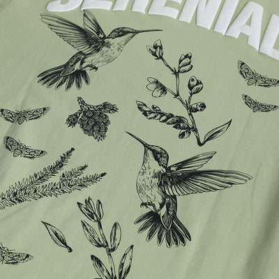 Serenial Light Green Oversized Fit T-Shirt