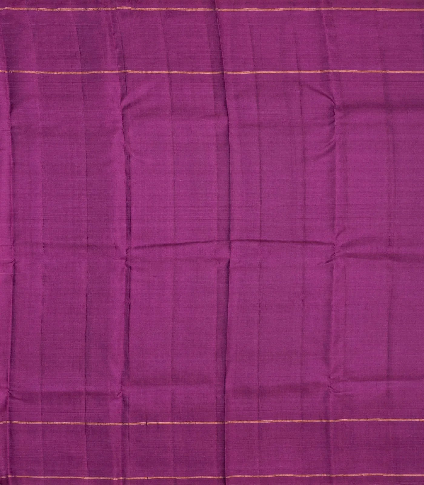 Lilac Handloom Kanchipuram Silk Saree With Floral Vine Motifs