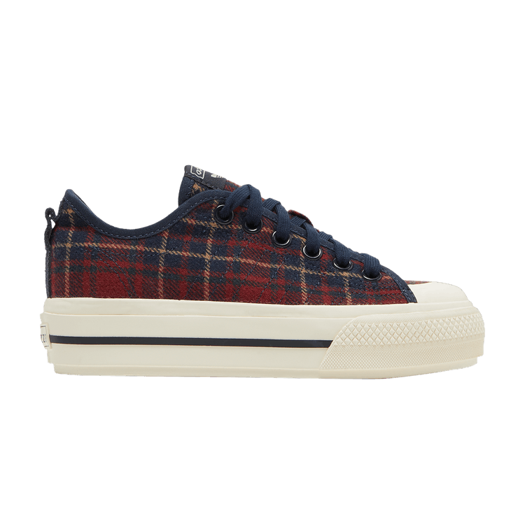 adidas Nizza RF Platform Low Plaid (Women's)
